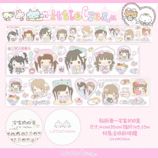 [Little Cream] Daily At Home Kiss Cut Tape