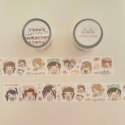 [Little Cream] Daily At Home Kiss Cut Tape