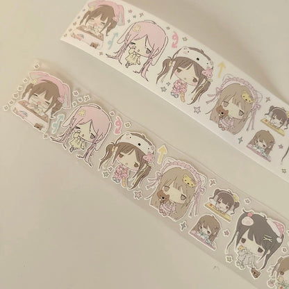 [Little Cream] Another Weekend Kiss Cut Tape