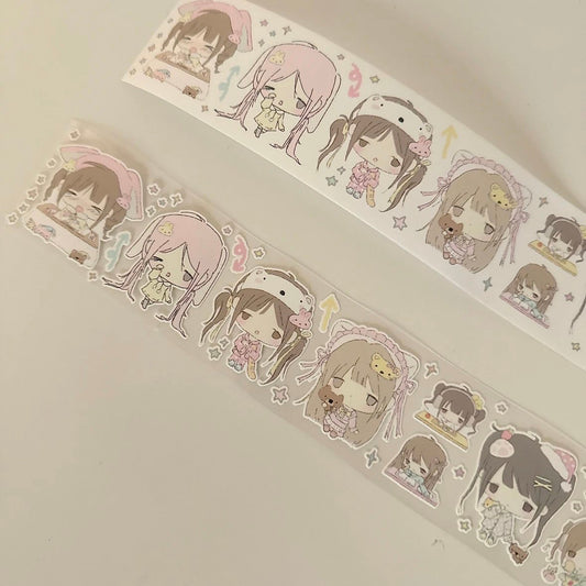[Little Cream] Another Weekend Kiss Cut Tape