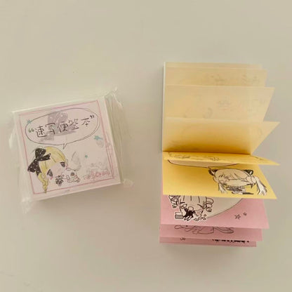 [Little Cream] Sketch Memo Pad