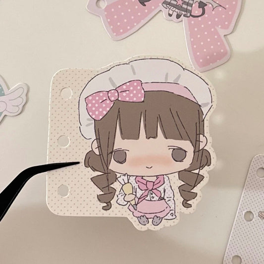 [Little Cream] M5 Character Binder Divider Set 6p