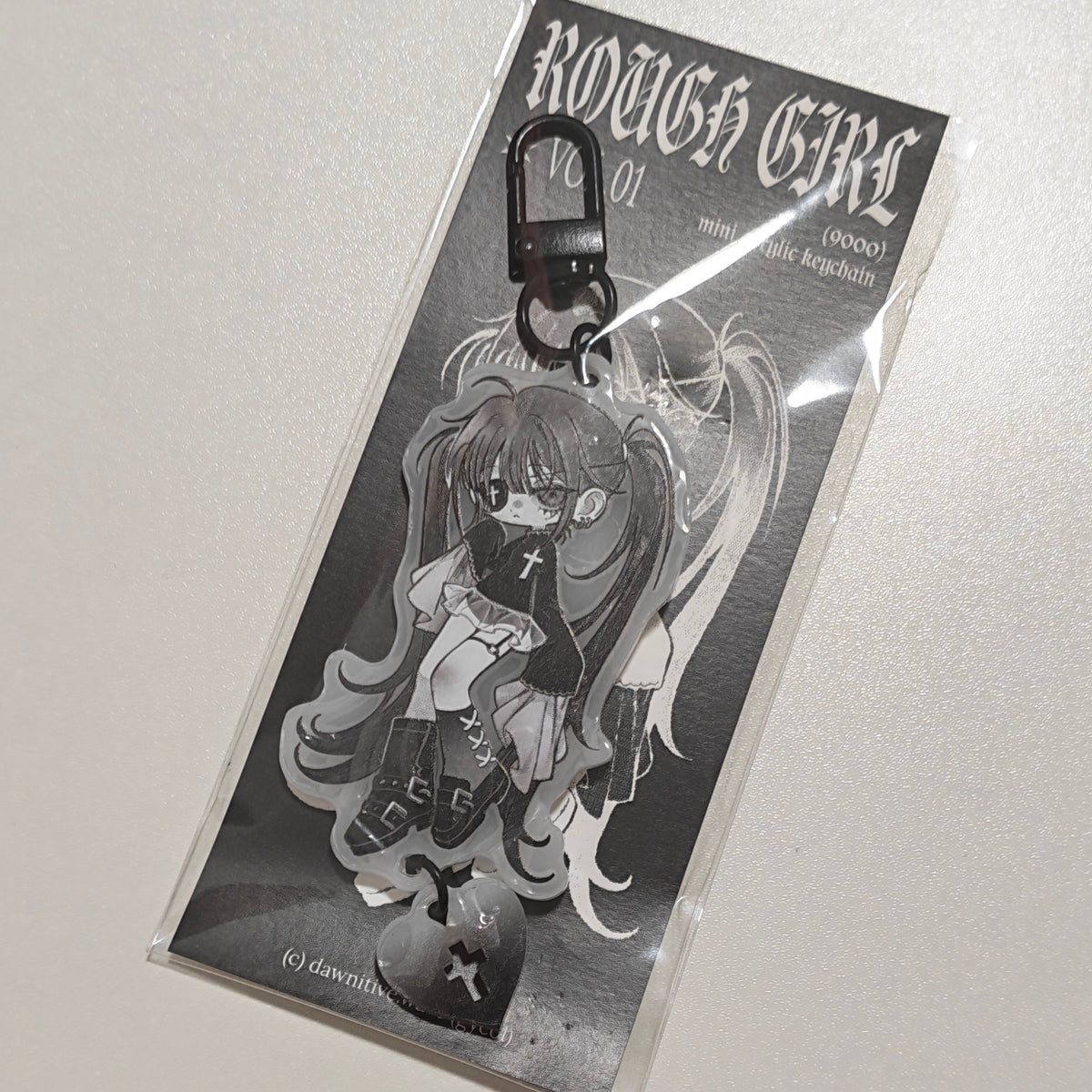[Dawnitive Wave] Rough Girl Keychain