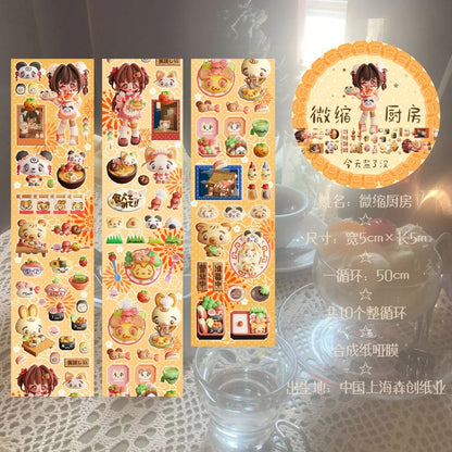 [Today's Salt] Mini Kitchen Kiss Cut Tape