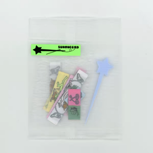 [Sunonebird] Mini Label Fabric Sticker