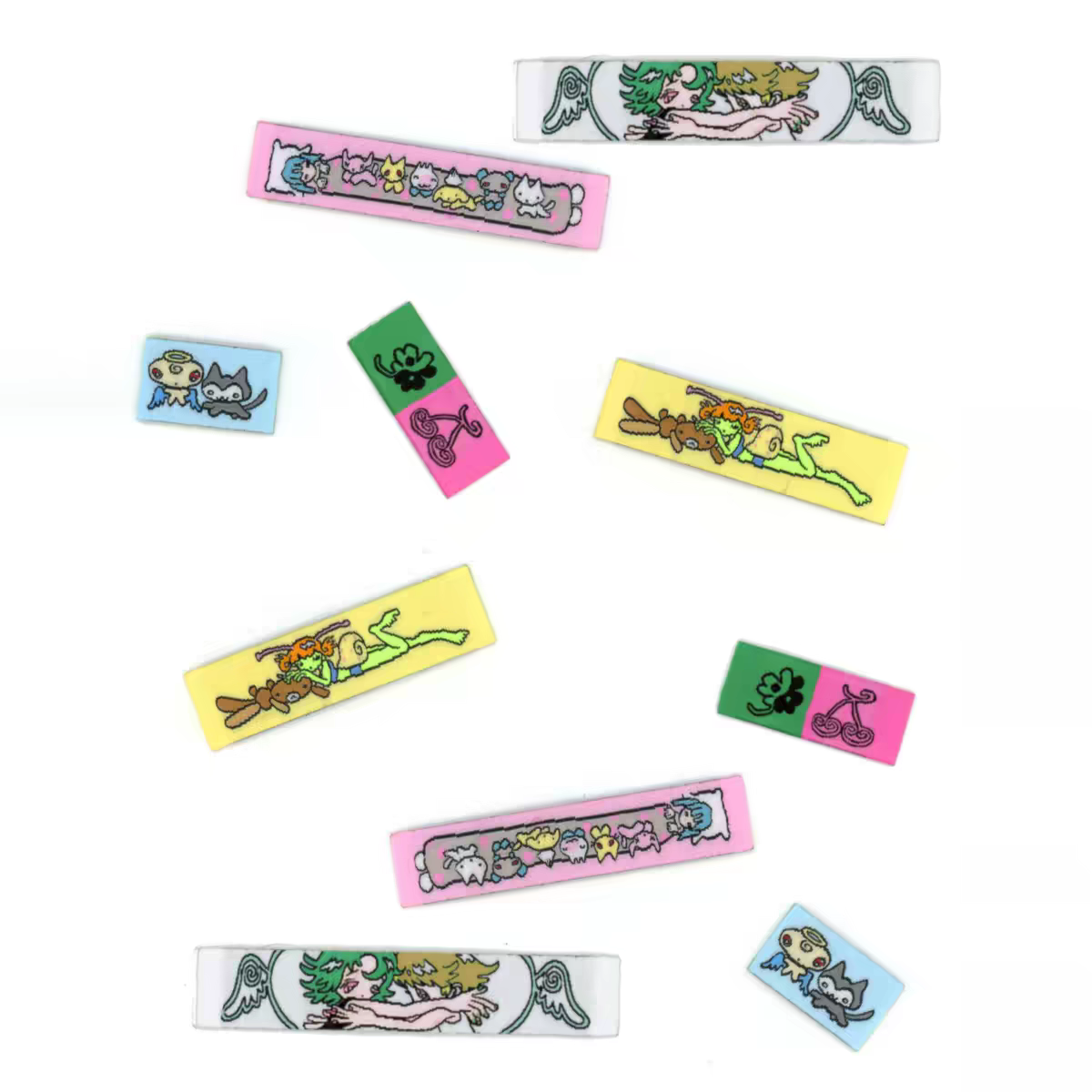 [Sunonebird] Mini Label Fabric Sticker