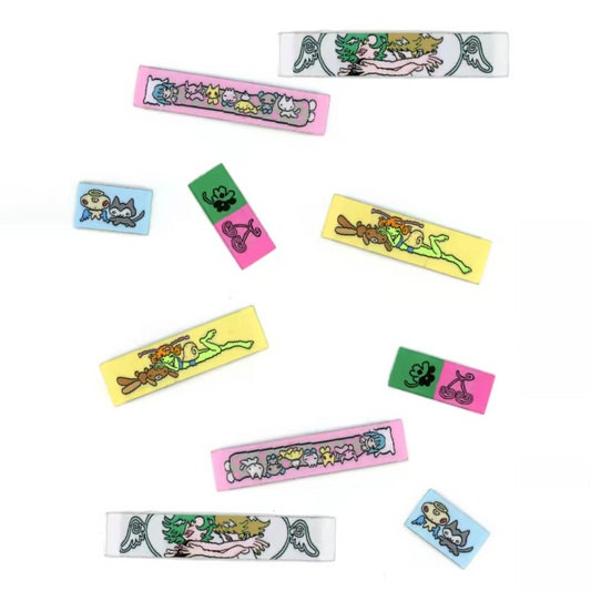 [Sunonebird] Mini Label Fabric Sticker