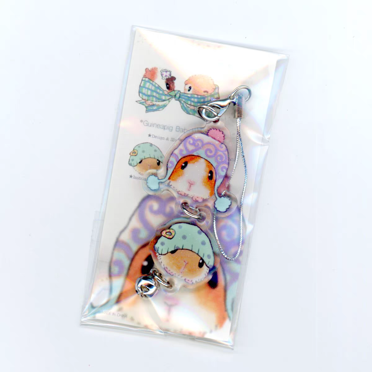 [Oliwa] Guinea Pig Baby Keychain