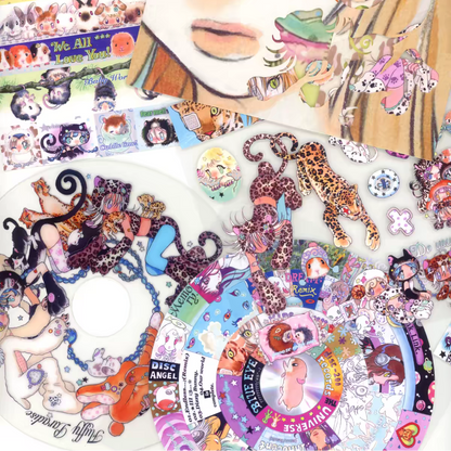 [Oliwa] Fluffy Paradise Sticker Pack