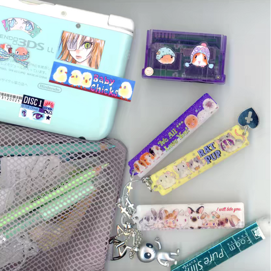 [Oliwa] Fluffy Paradise Keychain
