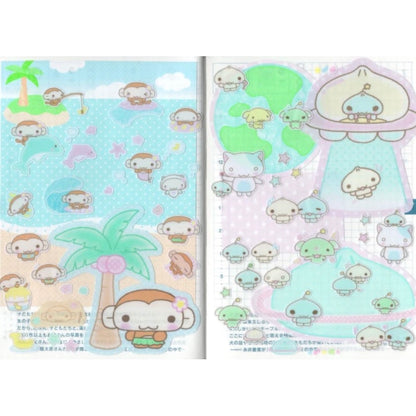 [Wansoclub] Monkey Vacation Sticker