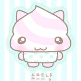 [Wansoclub] Ice Cream Die Cut Sticker