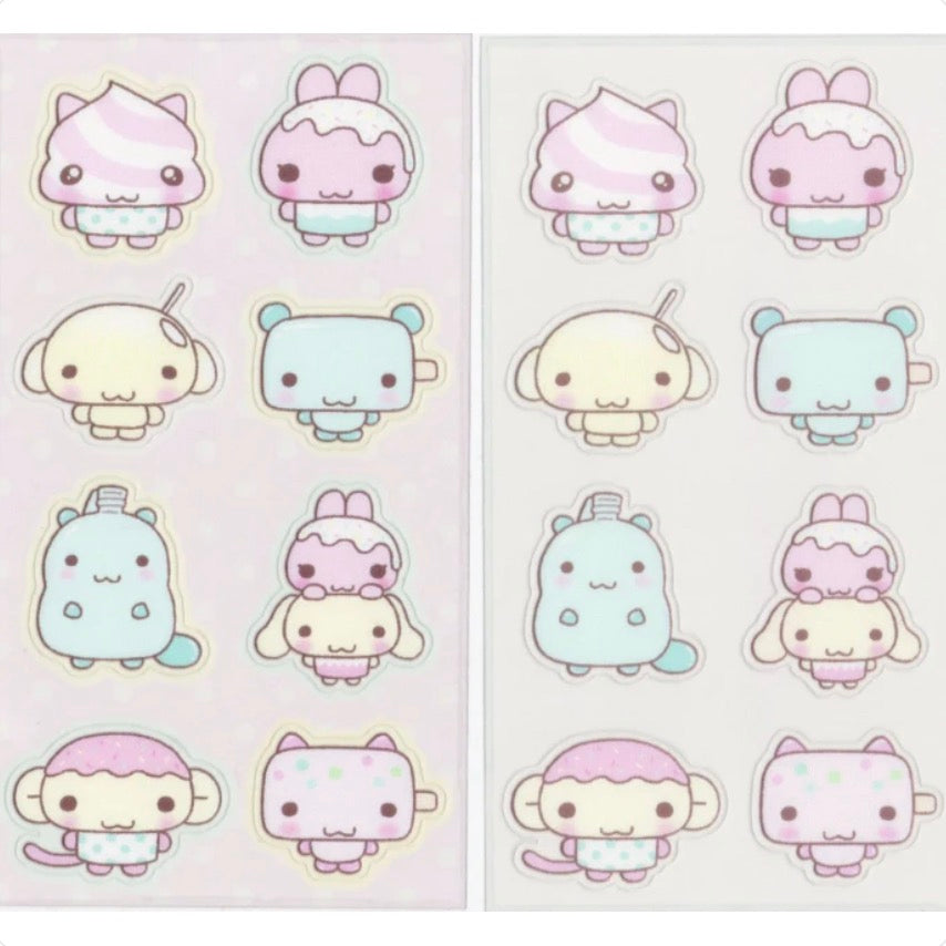 [Wansoclub] Coloured Ice Cream Sticker