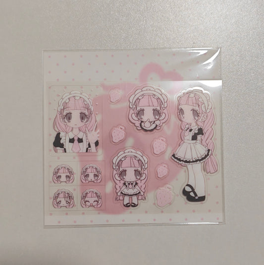[Pumpum] Maid Sticker