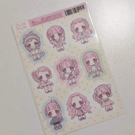 [Pumpum] Vanilla Sticker