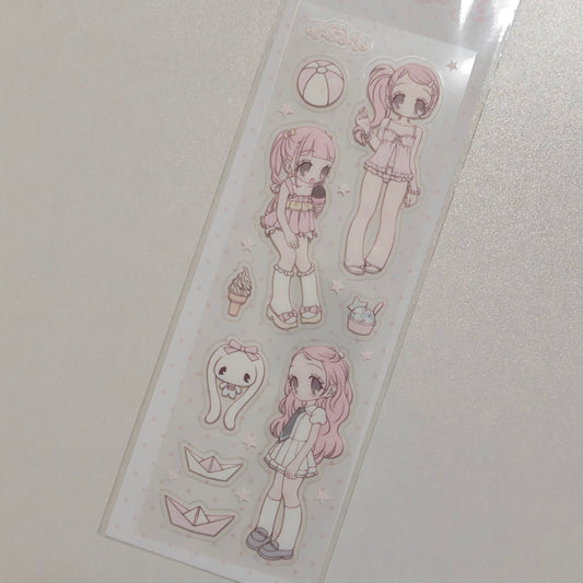 [Pumpum] Summer Swim Sticker