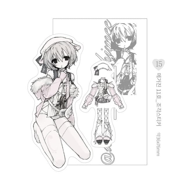[Lovu Hime] Outfit Die Cut Sticker