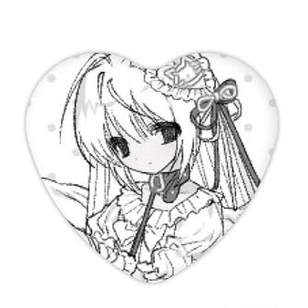 [Lovu Hime] Heart Pin Button