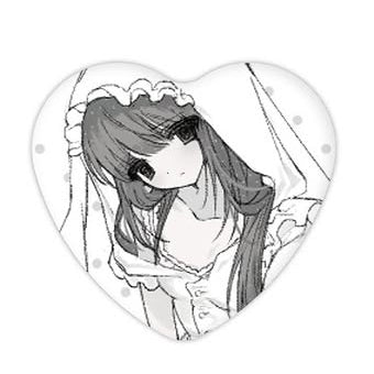 [Lovu Hime] Heart Pin Button