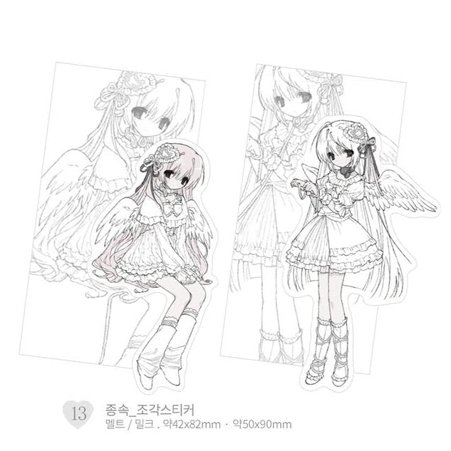 [Lovu Hime] Die Cut Sticker Pack
