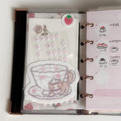 [Tanpopo] Cupcake Die Cut Sticker