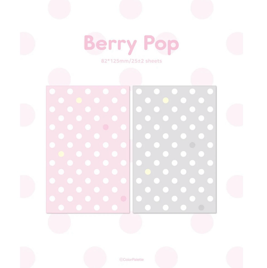 [Color Palette] A7 Berry Pop Refill Page