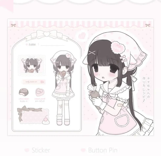 [Only Nana] Chocolate Girl Sticker