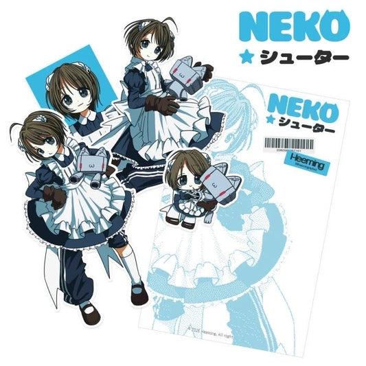 [Heeming] Neko Shooter Sticker
