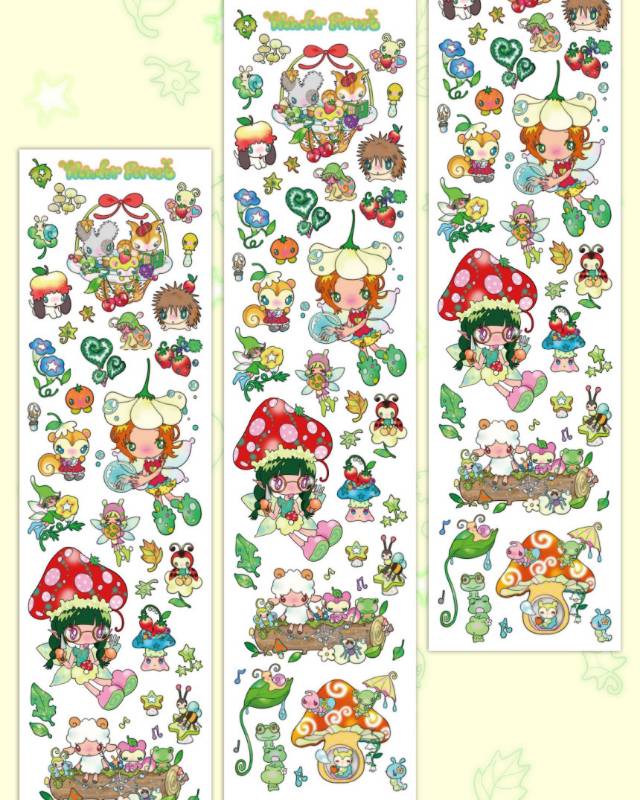 Sunonebird Wonder Forest Kiss Cut Tape
