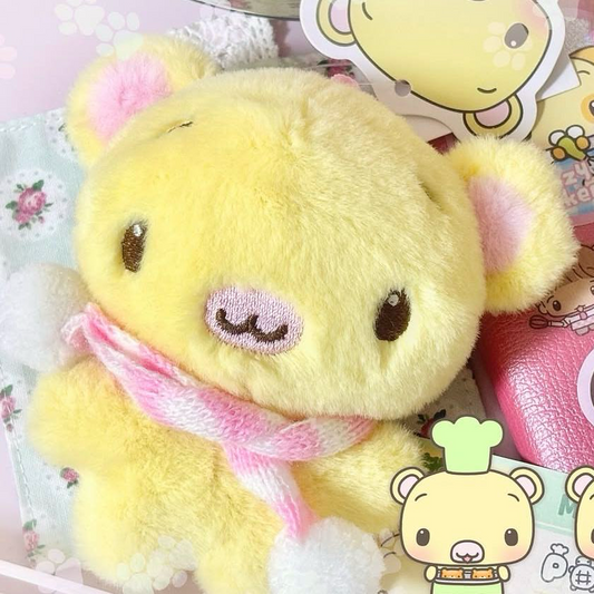 [Pobe] Bear Plush Keychain