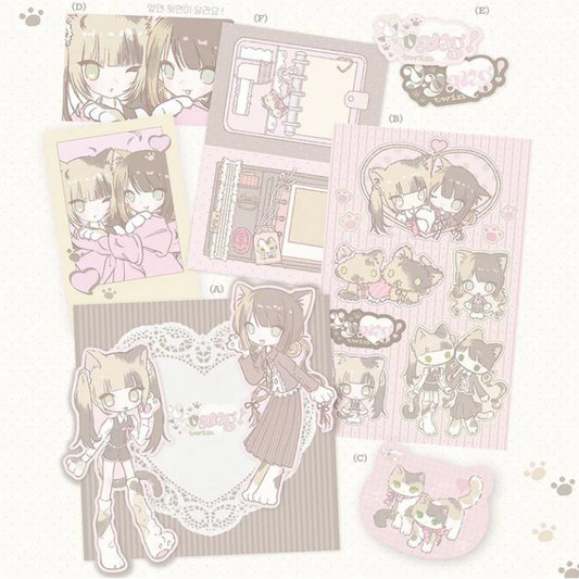 Yeonpopo & Yaongpeace Collaboration Sticker Pack