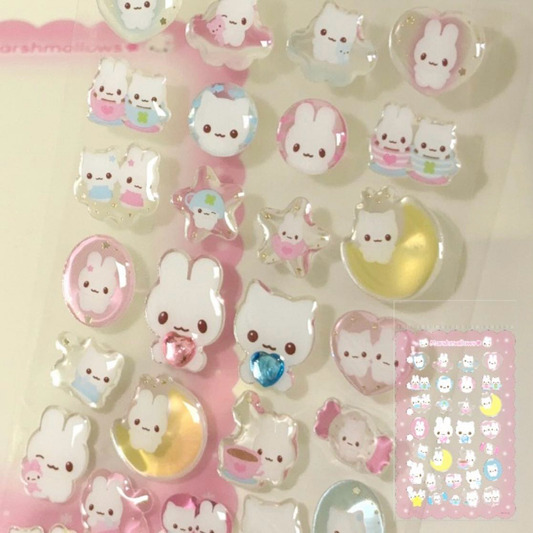 [Mering] Marshmallows Sticker