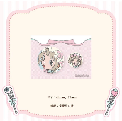 Riiverr & Kiyo Pin Button