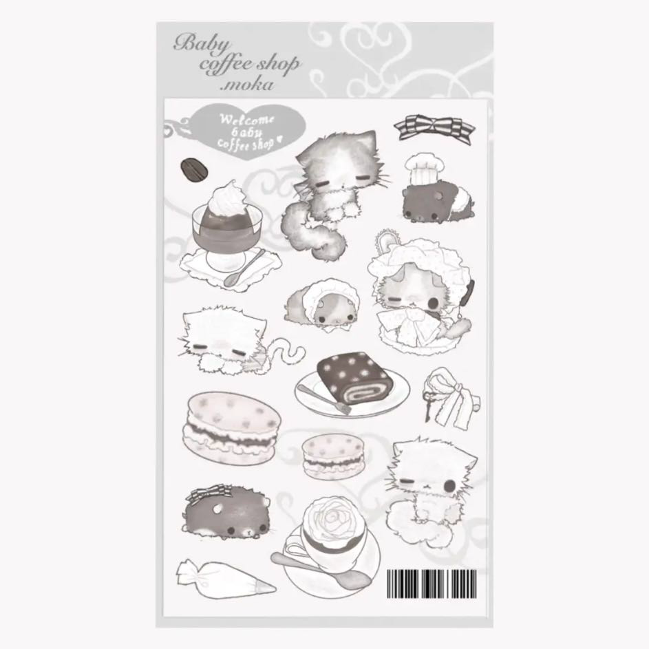 [Natsu Nya] Baby Coffee Shop Moka Sticker