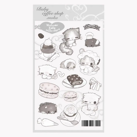 [Natsu Nya] Baby Coffee Shop Moka Sticker