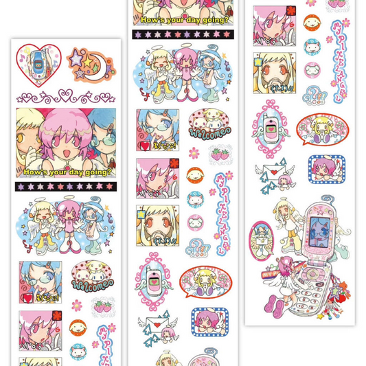 Oliwa My Pixel Angel Kiss Cut Sticker Tape