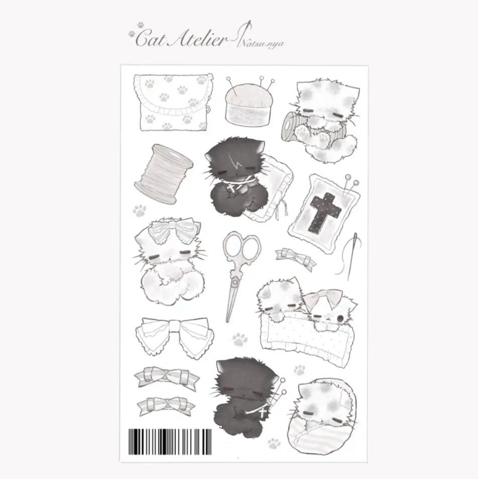 [Natsu Nya] Cat Atelier Sticker