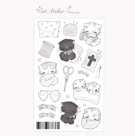 [Natsu Nya] Cat Atelier Sticker
