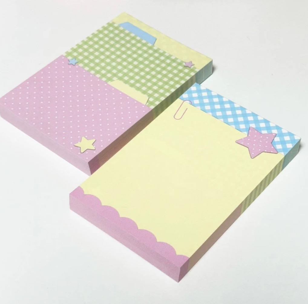 Color Palette A7 Patchwork Memo