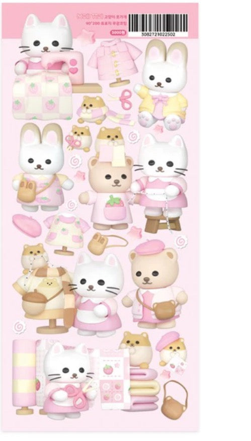 Moiittoi Kitty Home Sticker