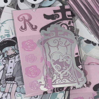 [Ribbon Honey] Die Cut Sticker & Transfer Sticker Pack