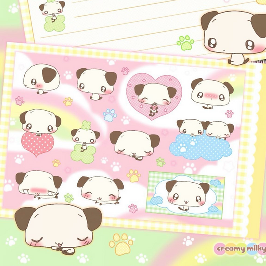 [Creamy Milky] Puppy Day Sticker