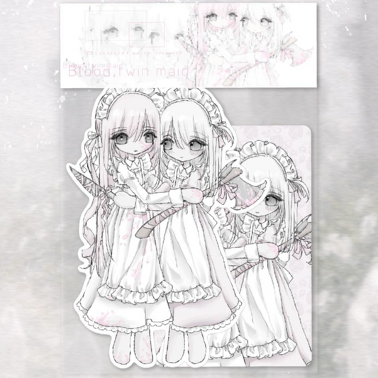 [Miryoco] Blood Twin Maid Sticker