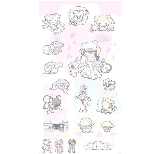 Dguek Love Puppy Sticker