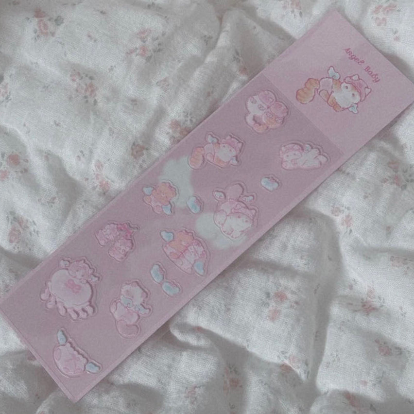 Tanpopo Angel Baby Sticker
