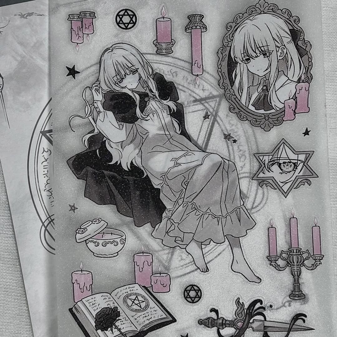 Qzzling White Lamb Sticker