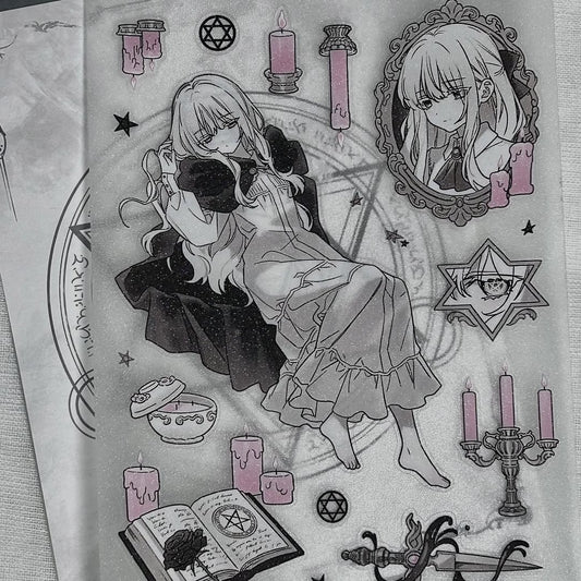 Qzzling White Lamb Sticker