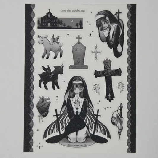 Dawnitive Wave Dawn Prayer Sticker