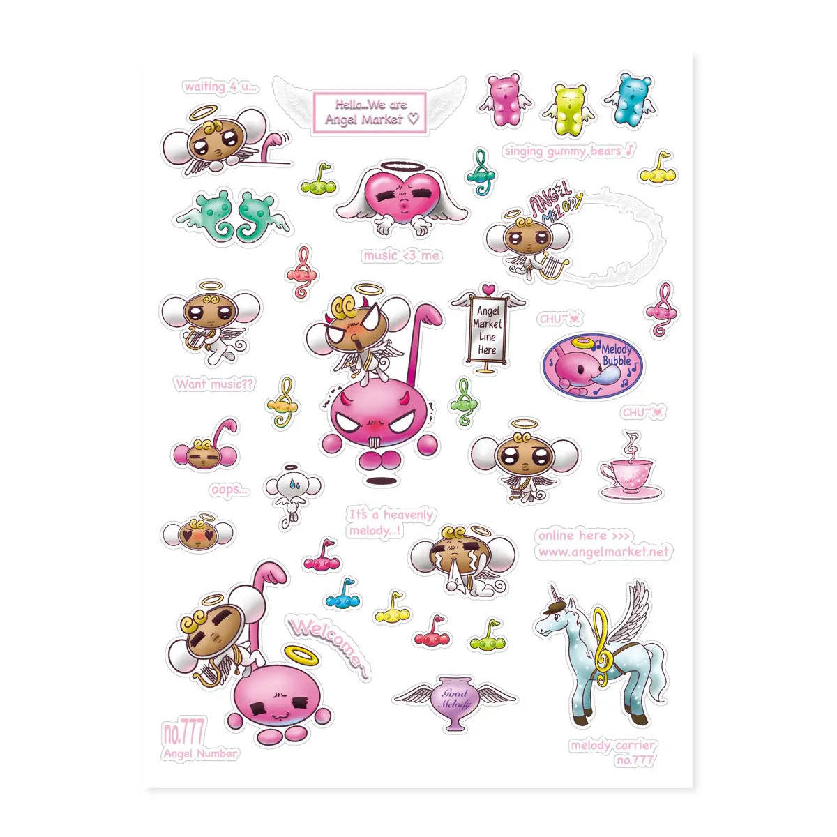 [Ankking] Angel Sticker