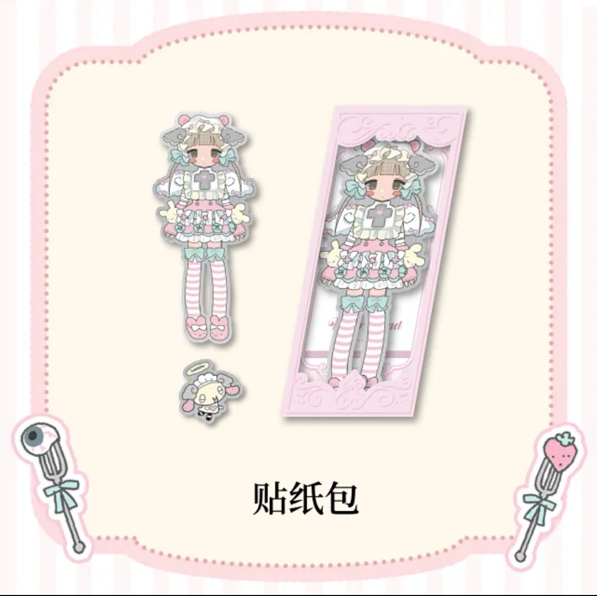 Riiverr & Kiyo Character Die Cut Sticker